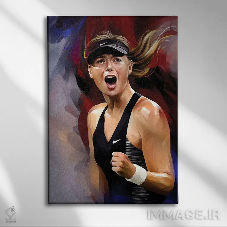 تابلو دکوراتیو ماریا اثر دمیتری بلف - نمای روبهرو روی دیوار