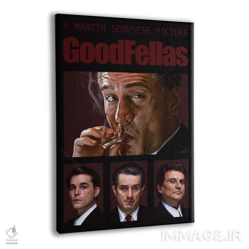 تابلو دکوراتیو پوستر فیلم رفقای خوب اثر دمیتری بلف - نمای پرسپکتیو محصول