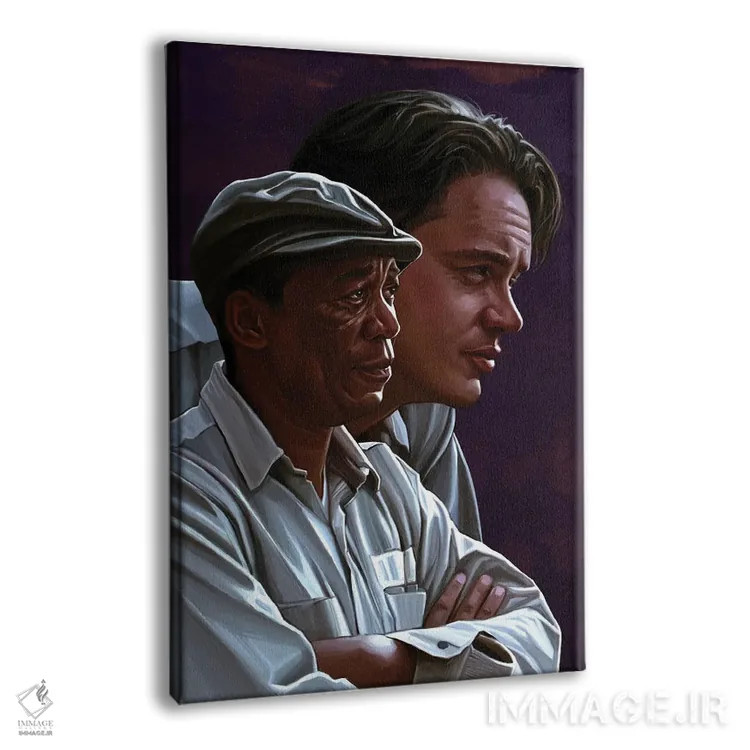 تابلو دکوراتیو رستگاری در شائوشنک اثر دمیتری بلف - نمای پرسپکتیو محصول