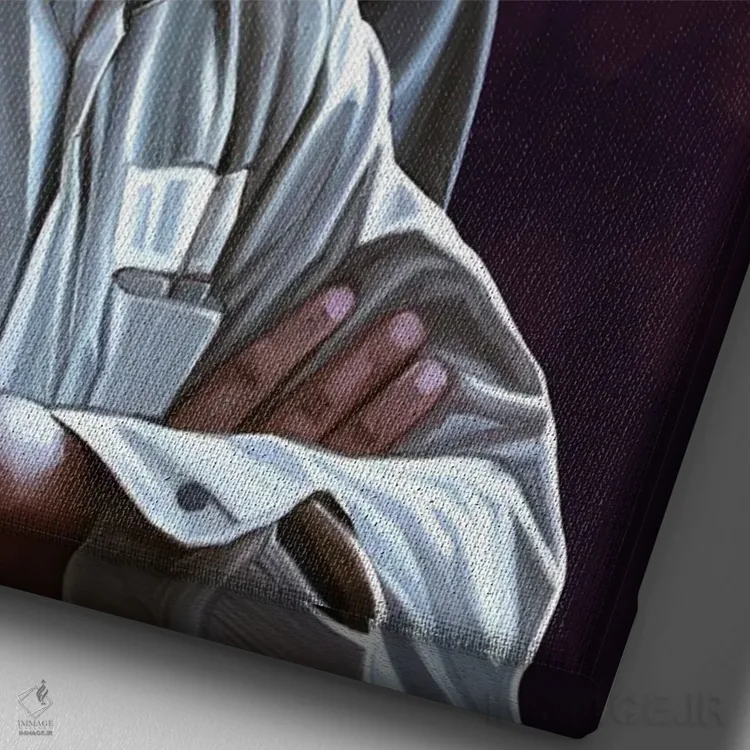 تابلو دکوراتیو رستگاری در شائوشنک اثر دمیتری بلف - نمای نزدیک بافت بوم