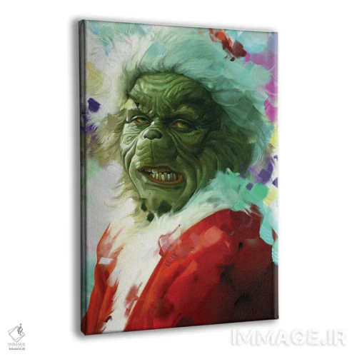 تابلو دکوراتیو گرینچ اثر دمیتری بلف - نمای پرسپکتیو محصول