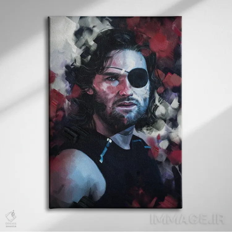 تابلو دکوراتیو فرار از نیویورک اثر دمیتری بلف - نمای روبهرو روی دیوار