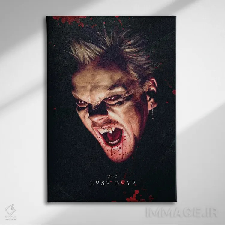 تابلو دکوراتیو پسران گمشده اثر دمیتری بلف - نمای روبهرو روی دیوار