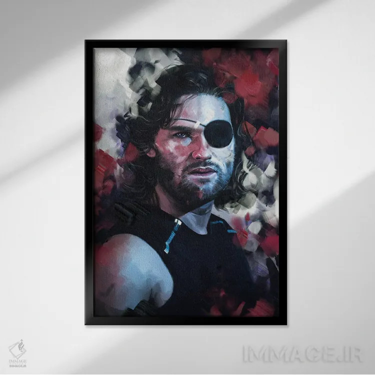 تابلو دکوراتیو فرار از نیویورک اثر دمیتری بلف - نمای قابدار مشکی