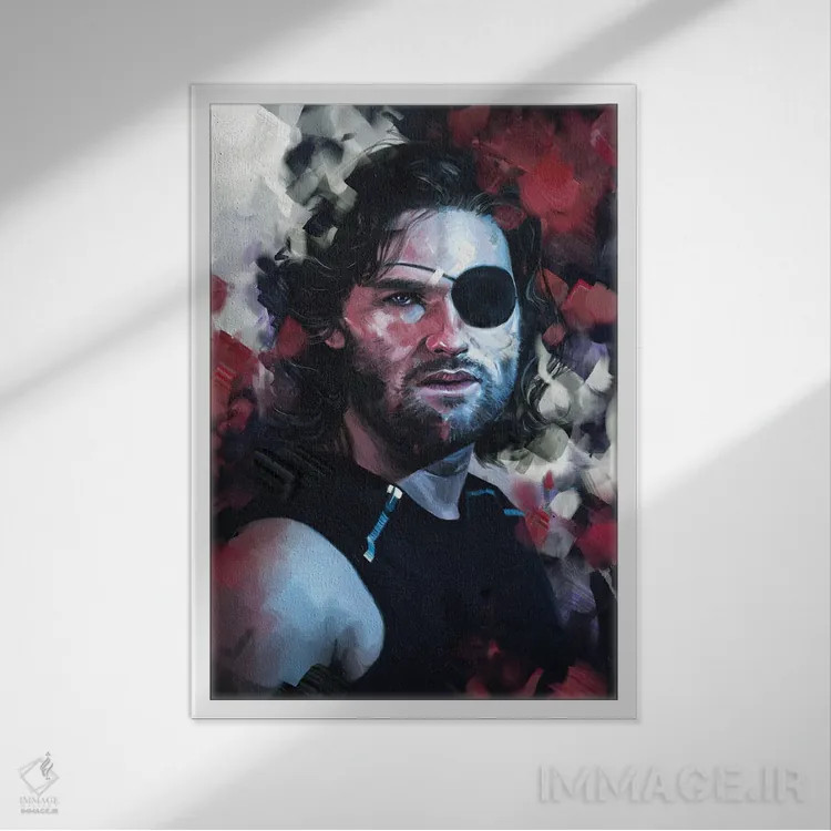 تابلو دکوراتیو فرار از نیویورک اثر دمیتری بلف - نمای قابدار سفید