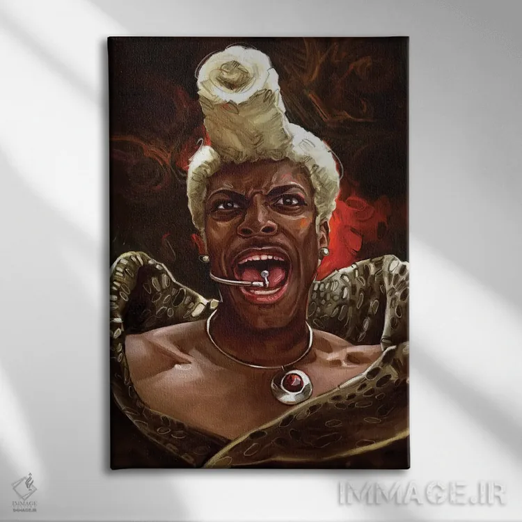 تابلو دکوراتیو روبی رود اثر دمیتری بلف - نمای روبهرو روی دیوار