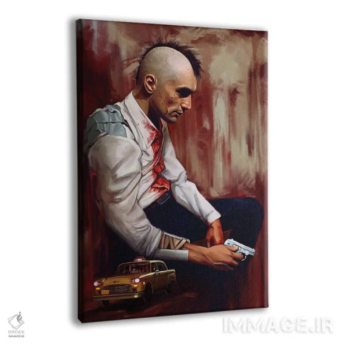 تابلو دکوراتیو راننده تاکسی اثر دمیتری بلف - نمای پرسپکتیو محصول