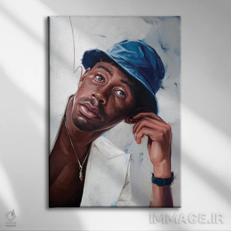 تابلو دکوراتیو تایلر د کریتور اثر دمیتری بلف - نمای روبهرو روی دیوار