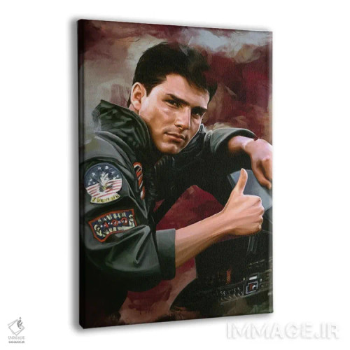 تابلو دکوراتیو تاپ گان اثر دمیتری بلف - نمای پرسپکتیو محصول