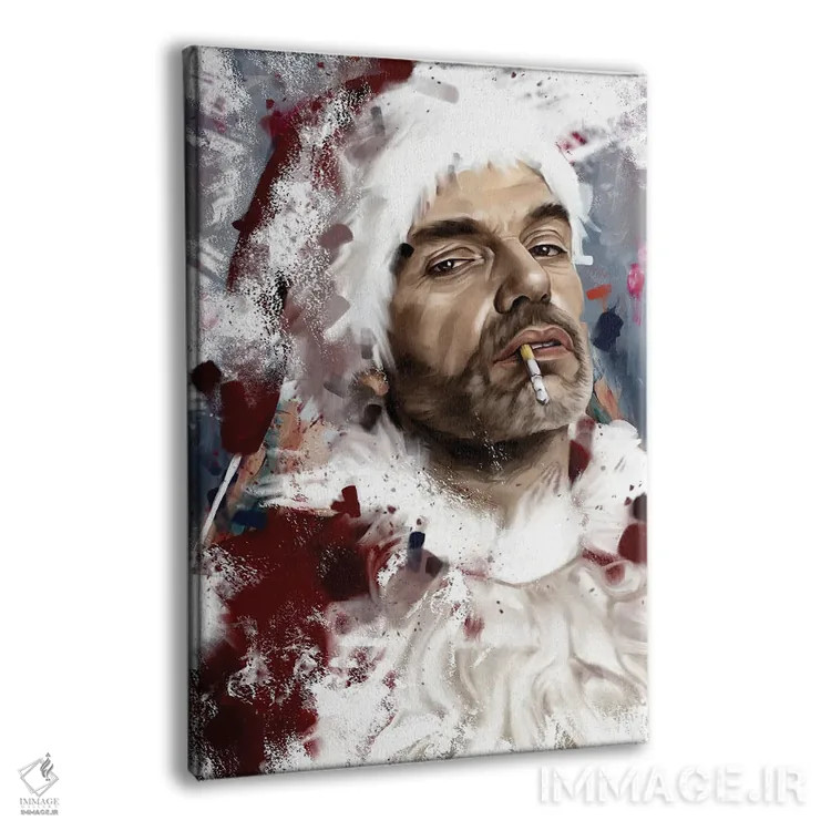 تابلو دکوراتیو بابا نوئل بد اثر دمیتری بلف - نمای پرسپکتیو محصول