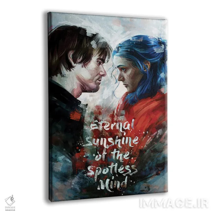 تابلو دکوراتیو درخشش ابدی یک ذهن بی عیب اثر دمیتری بلف - نمای پرسپکتیو محصول