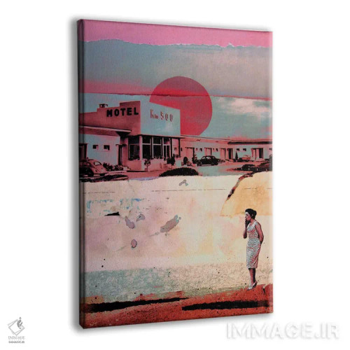 تابلو دکوراتیو متل ۵۰۰ اثر دی بی واترمن - نمای پرسپکتیو محصول