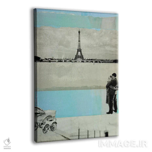 تابلو دکوراتیو یک روز بیرون اثر دی بی واترمن - نمای پرسپکتیو محصول