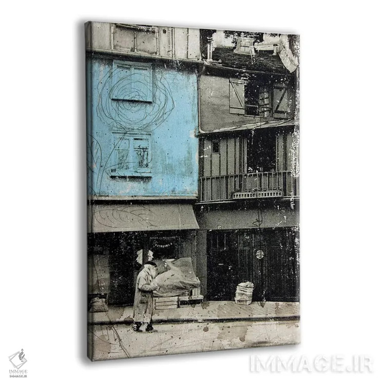 تابلو دکوراتیو تقریبا نزدیک پایان اثر دی بی واترمن - نمای پرسپکتیو محصول