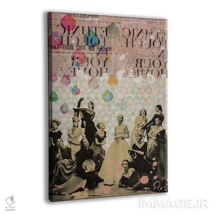 تابلو دکوراتیو بیشترین تعقیب شده اثر دی بی واترمن - نمای پرسپکتیو محصول