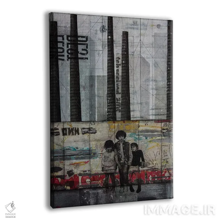 تابلو دکوراتیو مقاومت اثر دی بی واترمن - نمای پرسپکتیو محصول