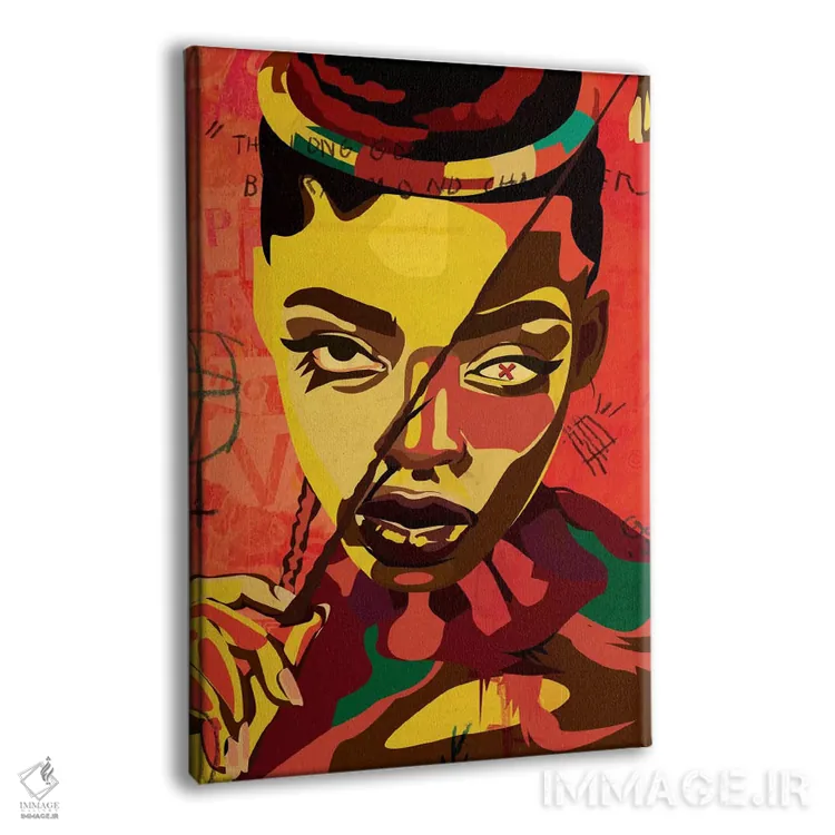 تابلو دکوراتیو کاجی ۶ اثر دای کریس آرت - نمای پرسپکتیو محصول