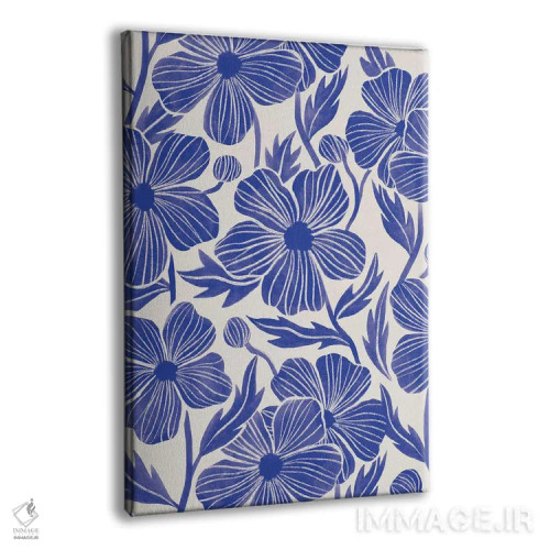 تابلو مینیمال خانه روستایی سرسبز اثر دبورا کوریل - نمای پرسپکتیو محصول