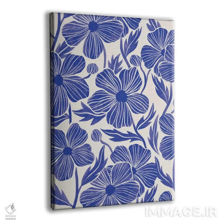 تابلو مینیمال خانه روستایی سرسبز اثر دبورا کوریل - نمای پرسپکتیو محصول