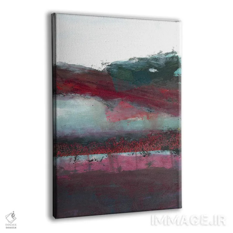 تابلو انتزاعی کریسمس در جزیره گابریولا اثر دب چانی - نمای پرسپکتیو محصول