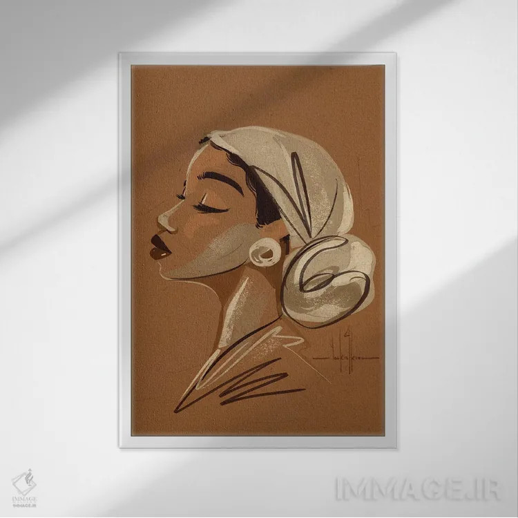 تابلو دکوراتیو جسور اثر دیوید کلمن جونیور - نمای قابدار سفید