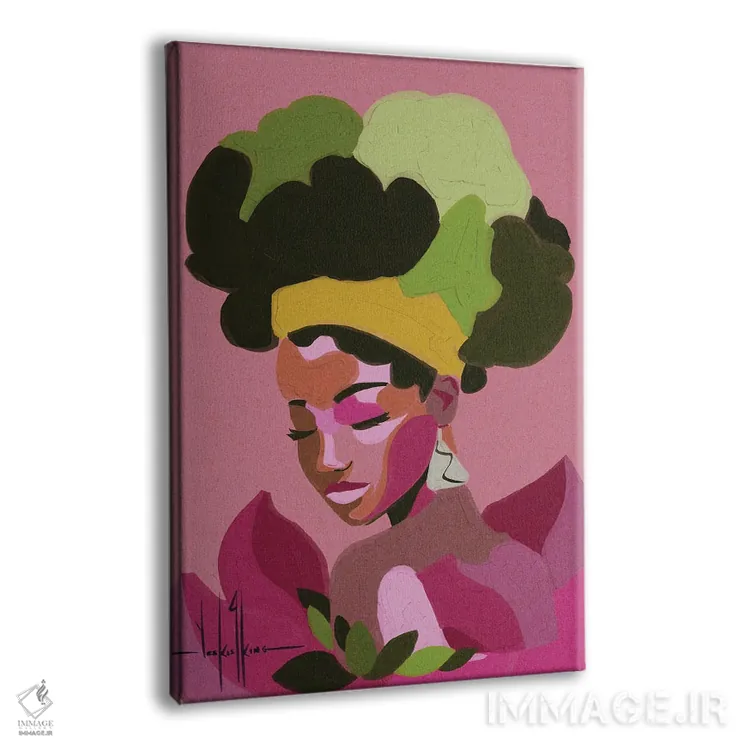 تابلو دکوراتیو اسموتی میوه های جنگلی اثر دیوید کلمن جونیور - نمای پرسپکتیو محصول