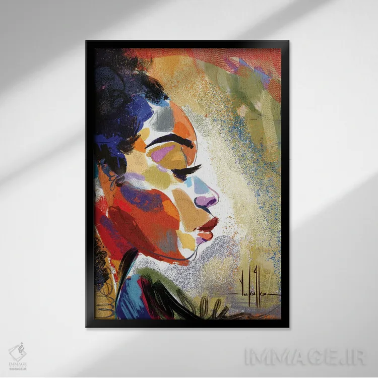 تابلو دکوراتیو وفور اثر دیوید کلمن جونیور - نمای قابدار مشکی