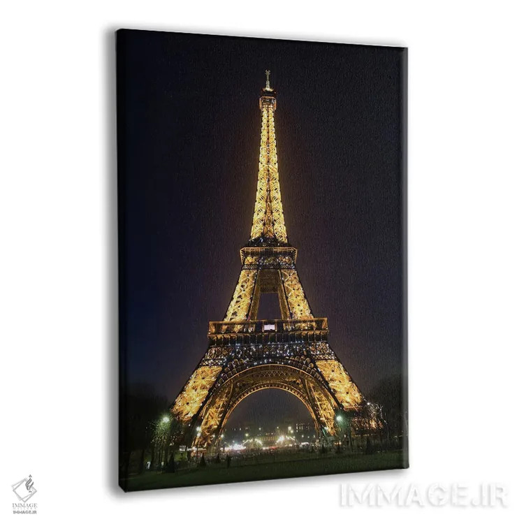 تابلو دکوراتیو برج ایفل ۵ اثر دیوید کلاپ - نمای پرسپکتیو محصول