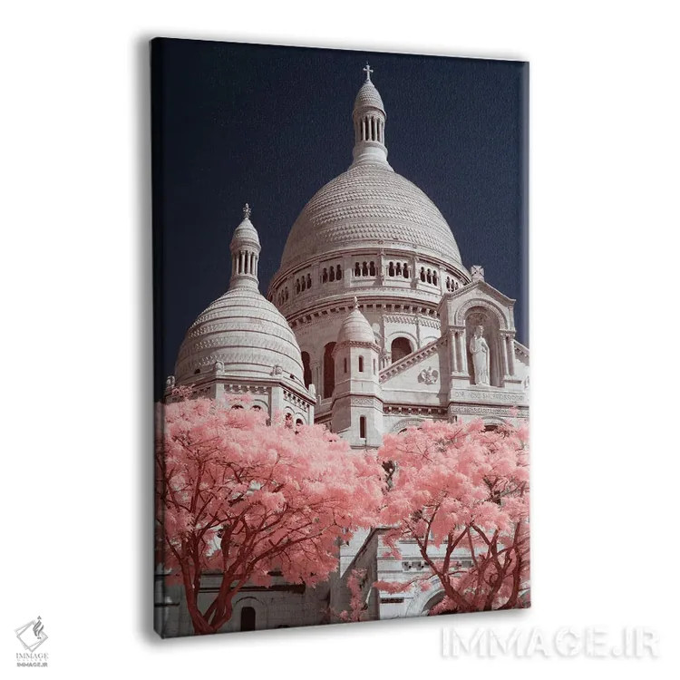 تابلو دکوراتیو ساگر کر با فیلتر فروسرخ ۲ اثر دیوید کلاپ - نمای پرسپکتیو محصول