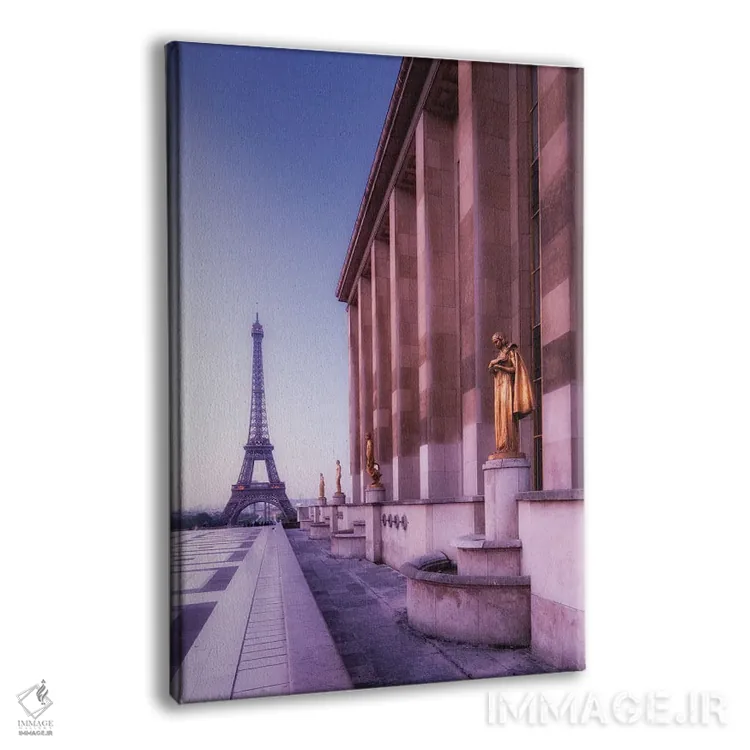 تابلو دکوراتیو تروکادرو اثر دیوید کلاپ - نمای پرسپکتیو محصول