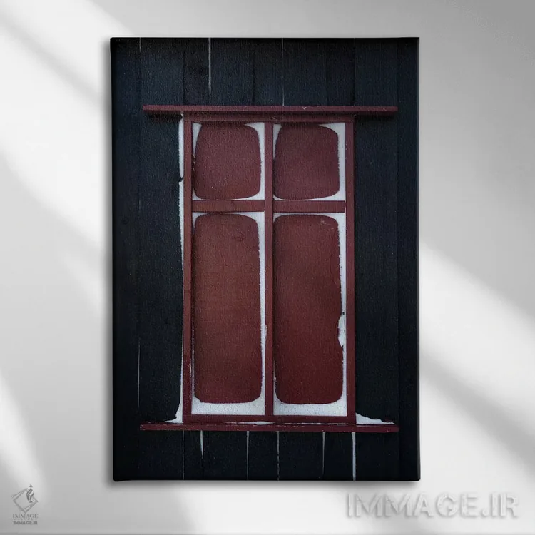 تابلو دکوراتیو هتل بودیر سنای فلزنس ایسلند ۱ اثر دیوید کلاپ - نمای روبهرو روی دیوار