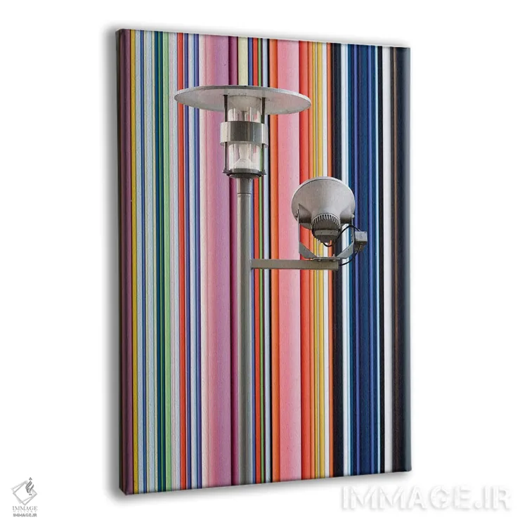 تابلو دکوراتیو لا دفانس پاریس ۴ اثر دیوید کلاپ - نمای پرسپکتیو محصول