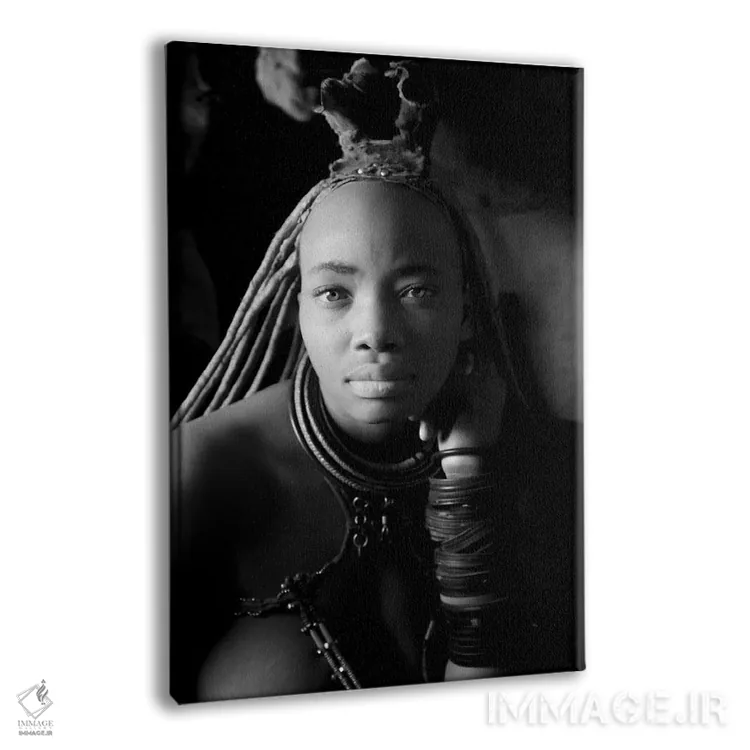 تابلو دکوراتیو برنتبرگ هیمبا نامیبیا ۲ اثر دیوید کلاپ - نمای پرسپکتیو محصول