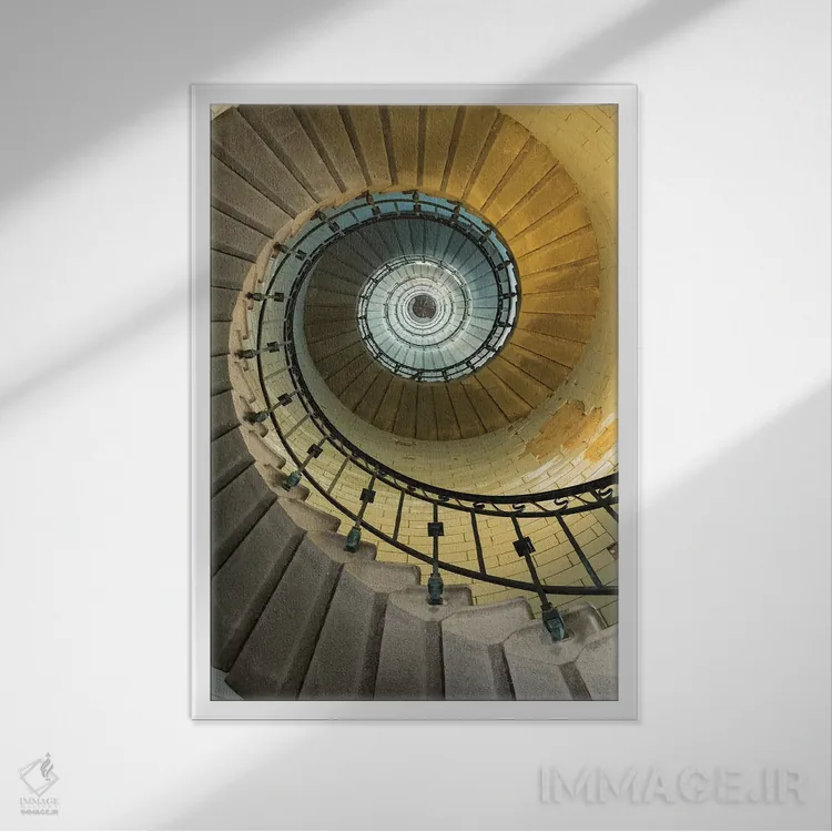 تابلو دکوراتیو Penmarc'h Eckmühl I,بریتانی، پنمارک اکمیل ۱ اثر دیوید کلاپ - نمای قابدار سفید