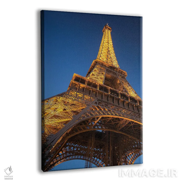 تابلو دکوراتیو برج ایفل شماره دو اثر دیوید کلاپ - نمای پرسپکتیو محصول