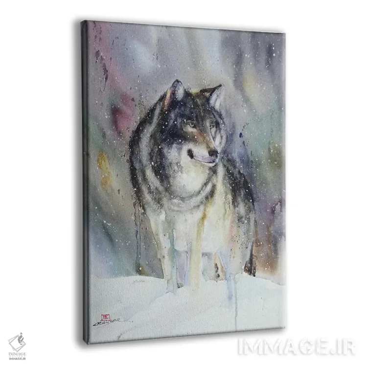 تابلو دکوراتیو آلفا اثر باور کراوزر - نمای پرسپکتیو محصول