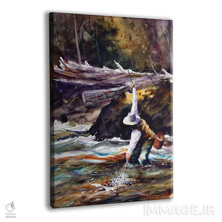 تابلو دکوراتیو نزدیک به هدف اثر باور کراوزر - نمای پرسپکتیو محصول