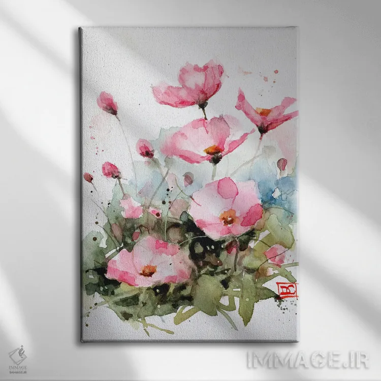 تابلو دکوراتیو کیهان اثر باور کراوزر - نمای روبهرو روی دیوار