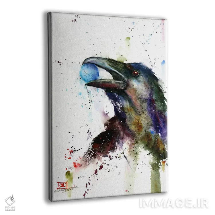 تابلو دکوراتیو در آغوش گرفتن زمین اثر باور کراوزر - نمای پرسپکتیو محصول