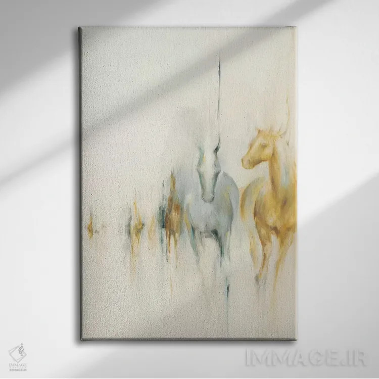 تابلو دکوراتیو پیشگام اثر باورا دارگو - نمای روبهرو روی دیوار