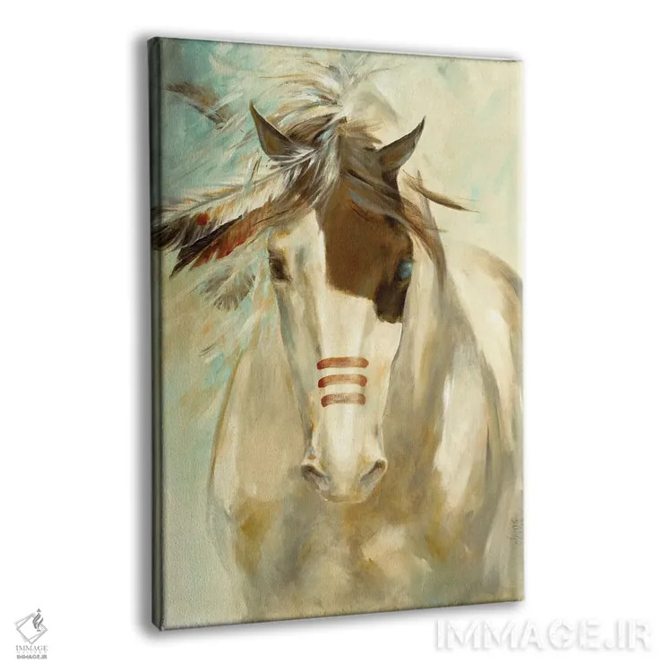 تابلو دکوراتیو جنگجو اثر باورا دارگو - نمای پرسپکتیو محصول