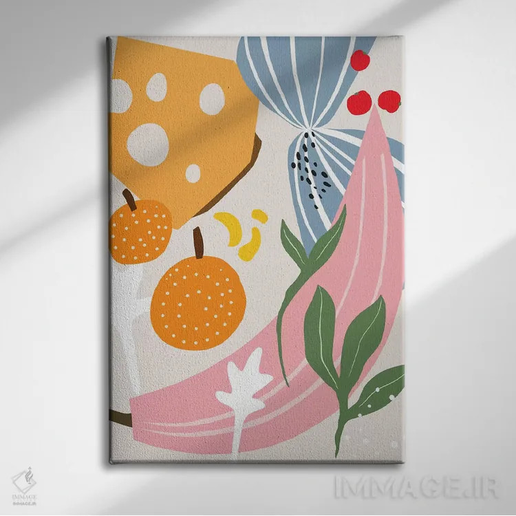 تابلو مینیمال آشپزخانه ۱۹۷۰ اثر دانس د لون - نمای روبهرو روی دیوار