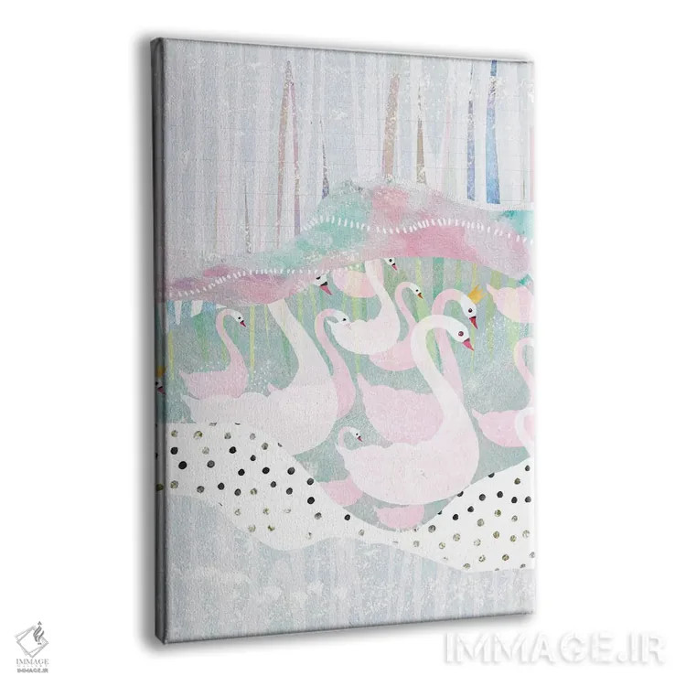 تابلو دکوراتیو در رژه اثر دانس د لون - نمای پرسپکتیو محصول