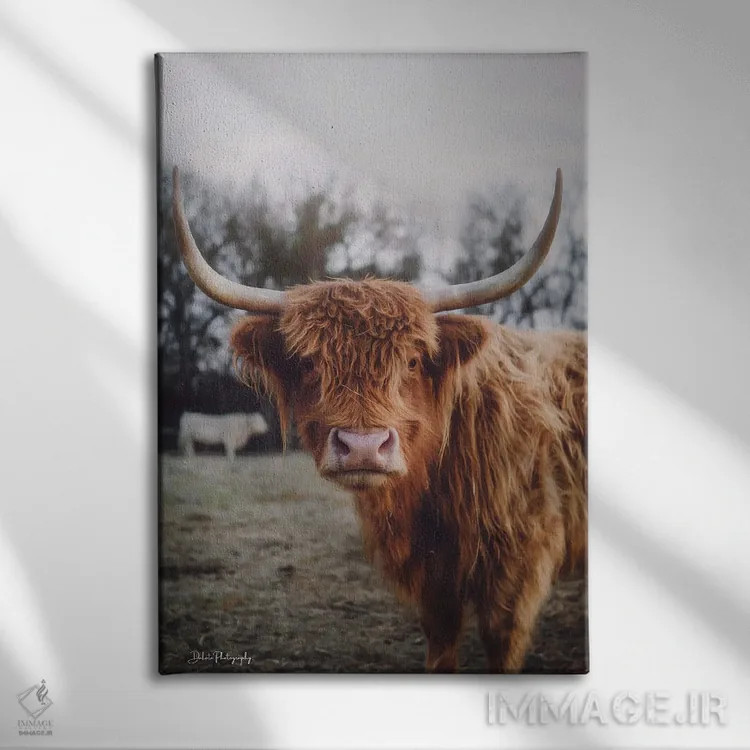 تابلو دکوراتیو ژست سلفی I اثر دکوتا باورر - نمای روبهرو روی دیوار