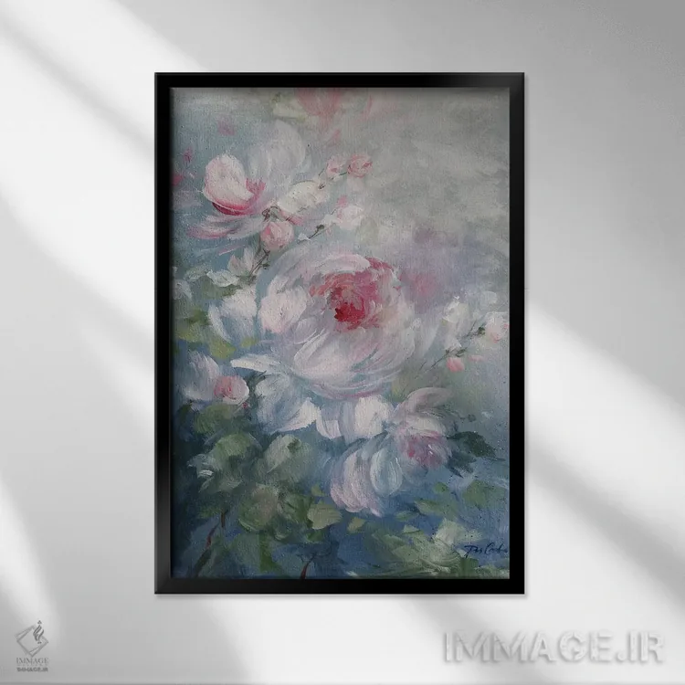 تابلو دکوراتیو بیداری ها اثر دبی کولز - نمای قابدار مشکی