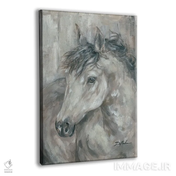 تابلو مدرن مهربان اثر دبی کولز - نمای پرسپکتیو محصول