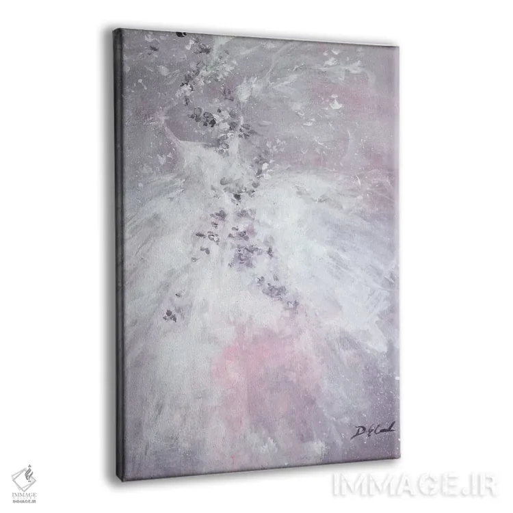 تابلو دکوراتیو شکوه اسطوخودوس اثر دبی کولز - نمای پرسپکتیو محصول