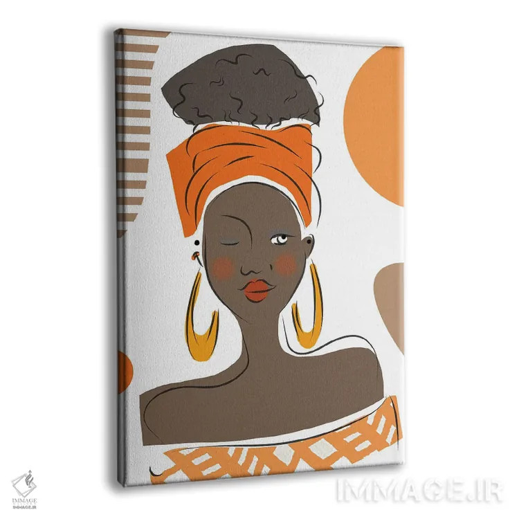 تابلو دکوراتیو چشمک چشمک اثر دیدر موشر - نمای پرسپکتیو محصول