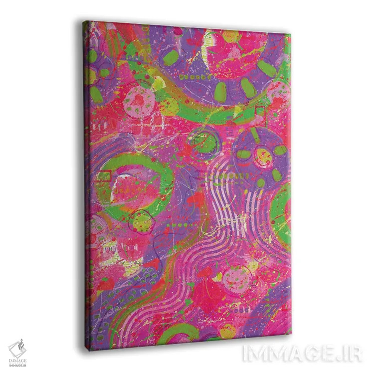 تابلو انتزاعی انتزاعی زمانی دیگر اثر دیدر موشر - نمای پرسپکتیو محصول