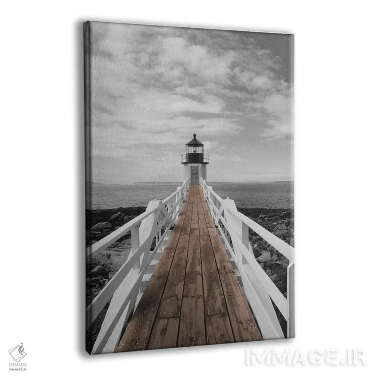 تابلو دکوراتیو فانوس دریایی پورت کلاید اثر دانیتا دلیمنت - نمای پرسپکتیو محصول